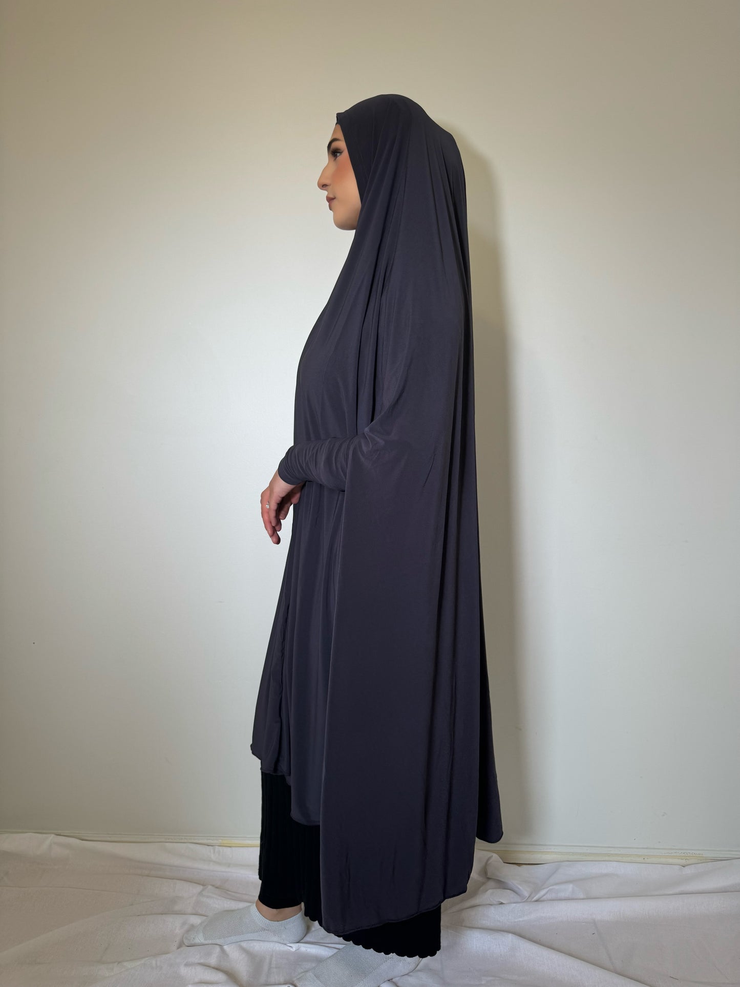 Iron standard sleeved jilbab set