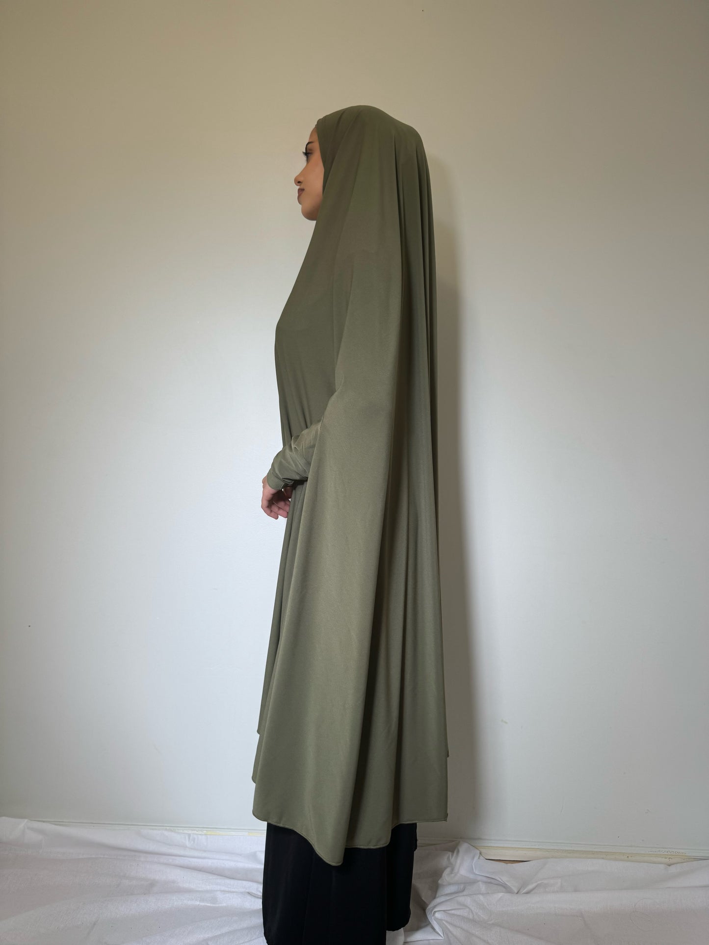 Forest standard sleeved jilbab set