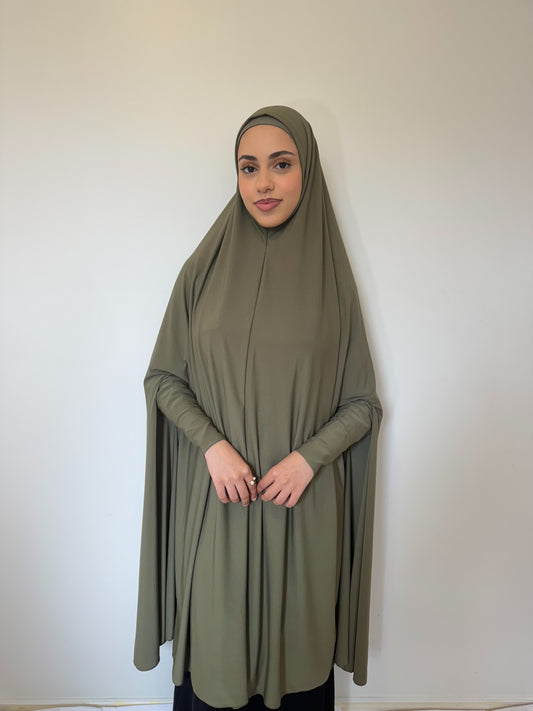 Forest standard sleeved jilbab set